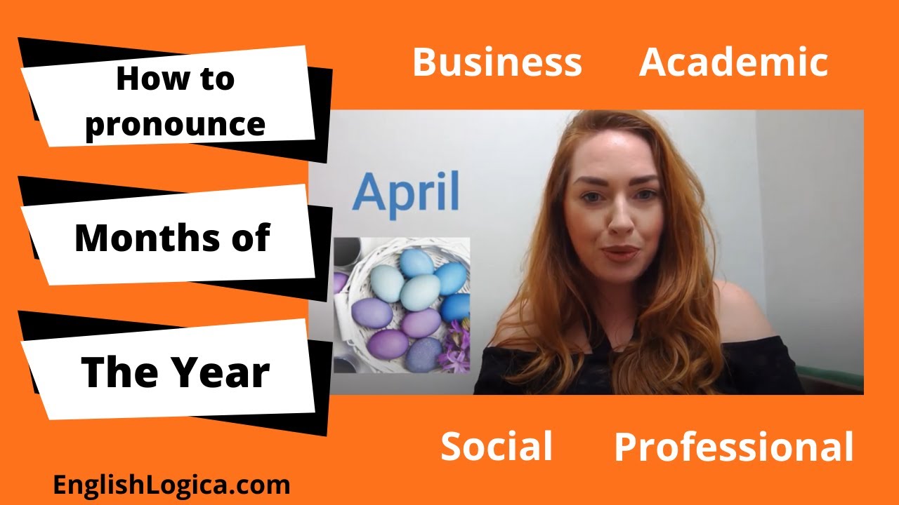 How to Pronounce Months of the Year in English | Pronounce Months of Year | English Pronunciation