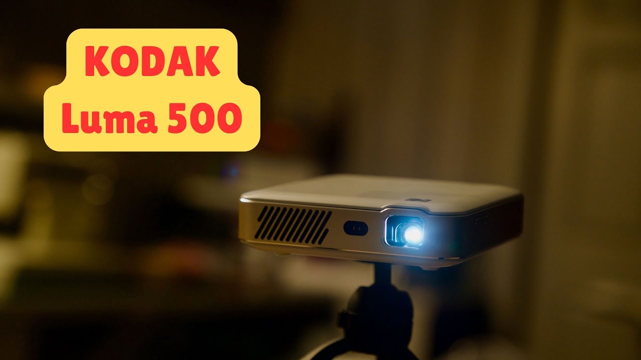 KODAK Luma 500 Review - A Mini Projector with Native 1080p Resolution