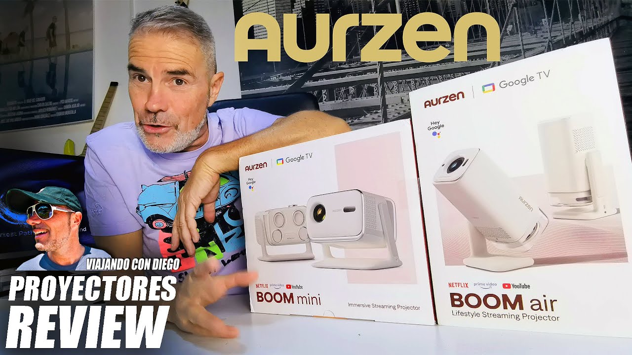 &iquest;Buscas el proyector perfecto? &iexcl;Aurzen lo tiene! BOOM: MINI - AIR - ZIP - VIAJANDO CON DIEGO