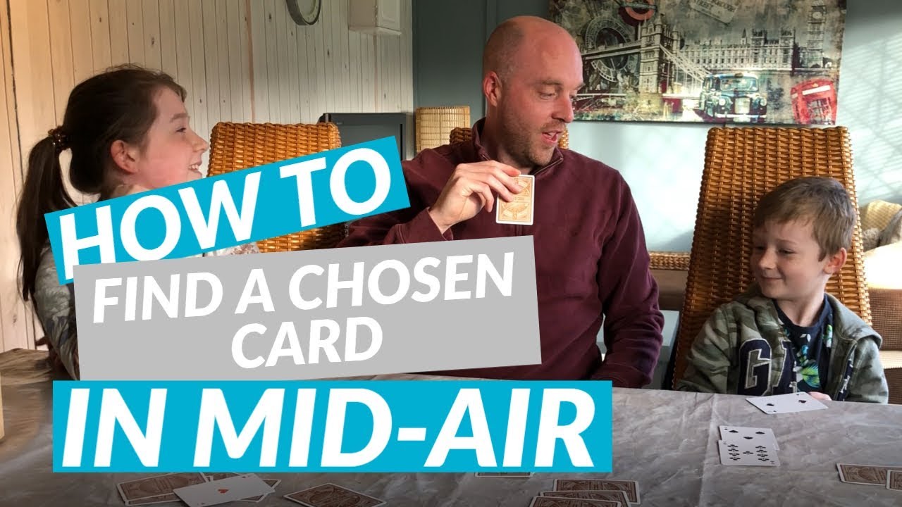 HOW TO: Find a chosen card in MID-AIR!! - REVEALED!
