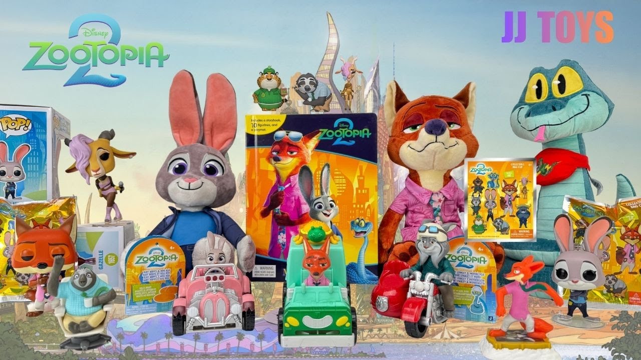 ✨NEW Disney ZOOTOPIA 2 Toys UNBOXING & Review! 🤩 Judy Hopps, Nick Wilde Collection