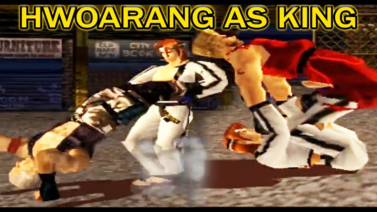 [TAS] Hwoarang With King's Moves Gameplay - Tekken 3 (Arcade Version)