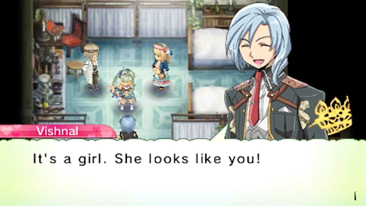 Rune Factory 4-Vishnal Becomes a Parent