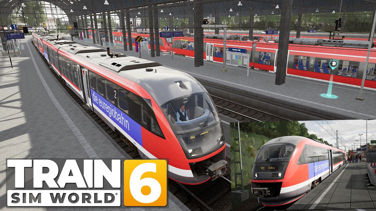 TSW 6 EUREGIOBAHN DESIRO! | Train Sim World 6 Köln Aachen Remaster Gameplay