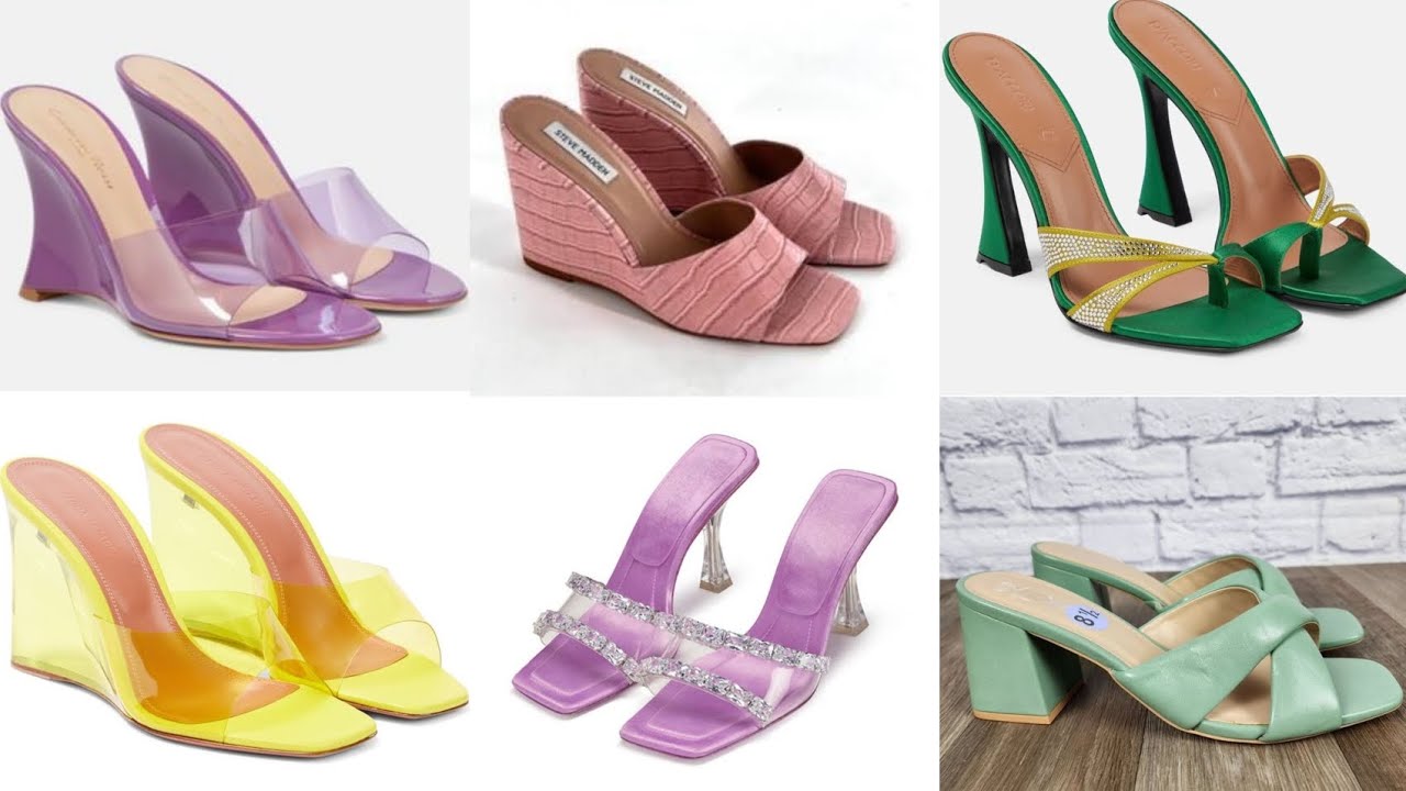Trending footwear design for women stylish latest party' wear sandals heels 👠chappals for girls 2026
