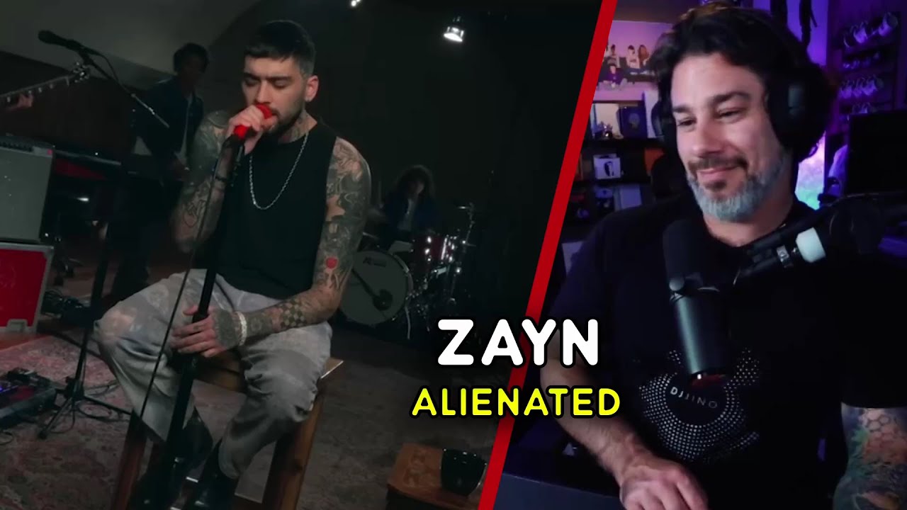 Реакция режиссера - ZAYN - Alienated (вживую)