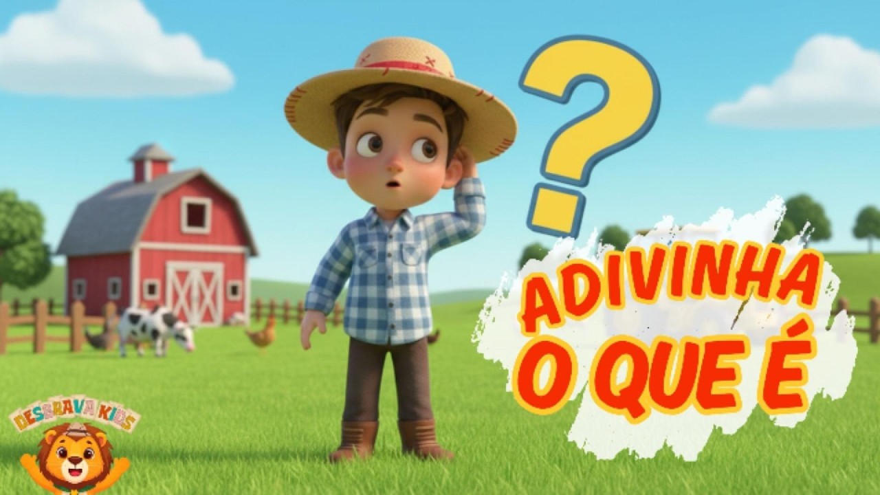 QUEM FAZ ESSE SOM? 🤔🎶 O Som da Vaca, Galinha e muito mais!
