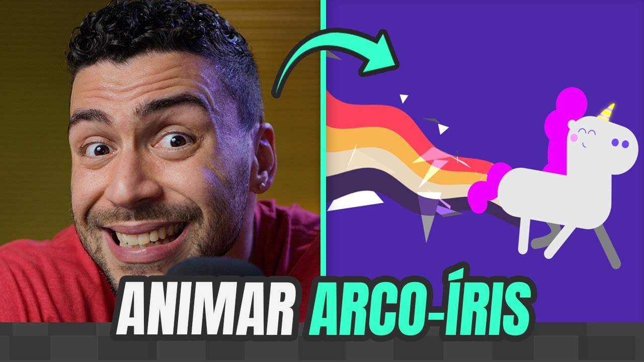 Criar ARCO-ÍRIS ANIMADO no After Effects