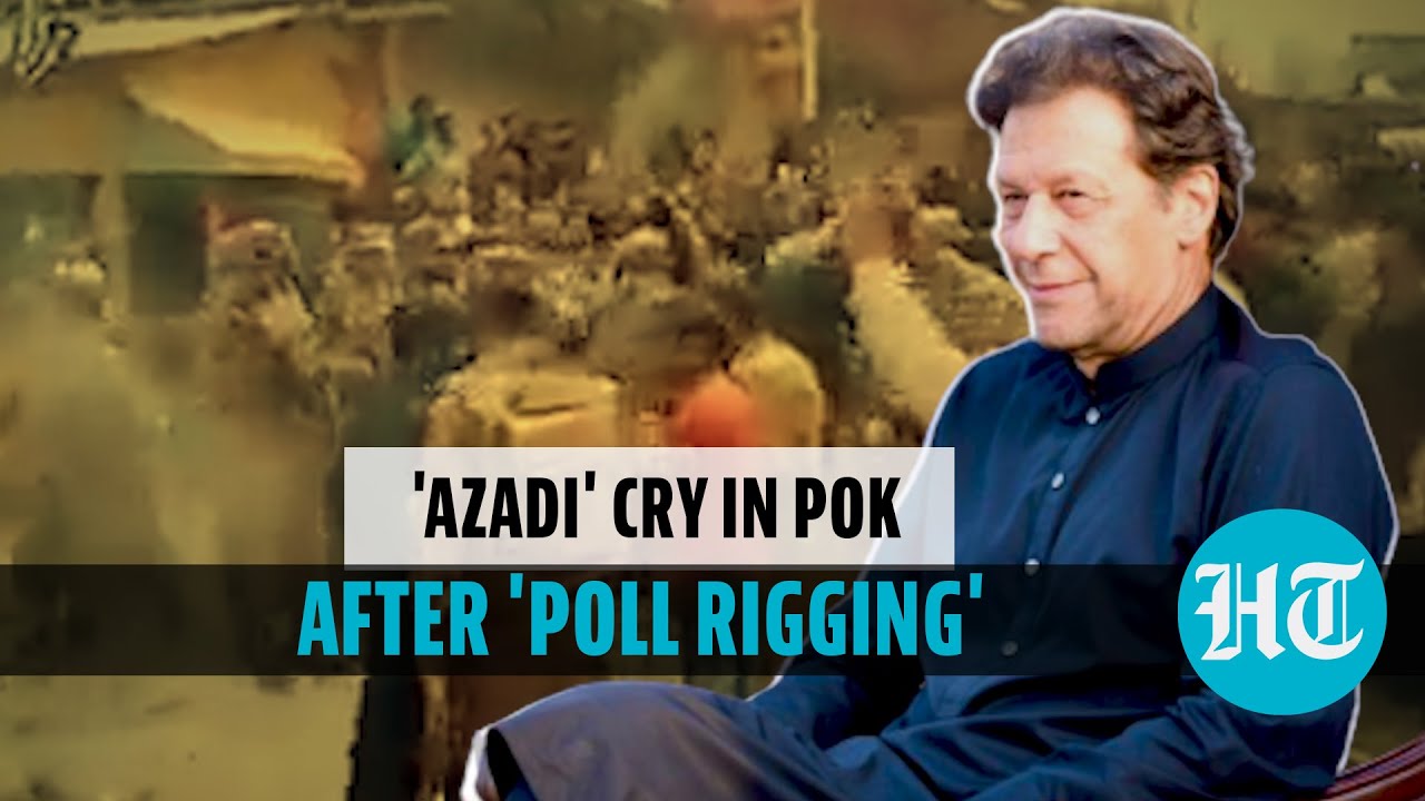 Pak-occupied Kashmir elections: Big protests against Imran govt after poll rigging claims