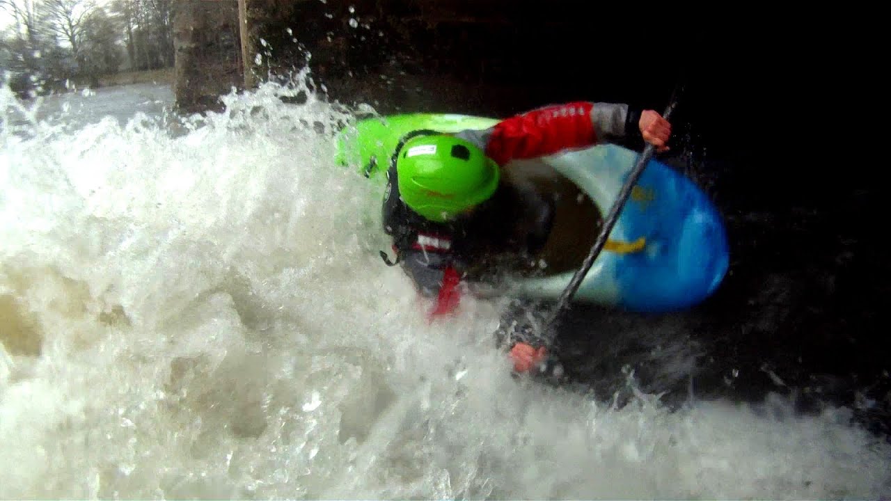 Kayaking freestyle - Awesome session St Seurin