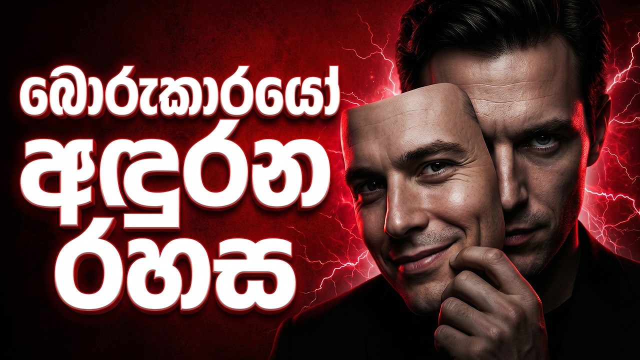 How to Read Fake Personalities | වෘකයෝ හඳුනාගන්න - FBI Profiling Techniques