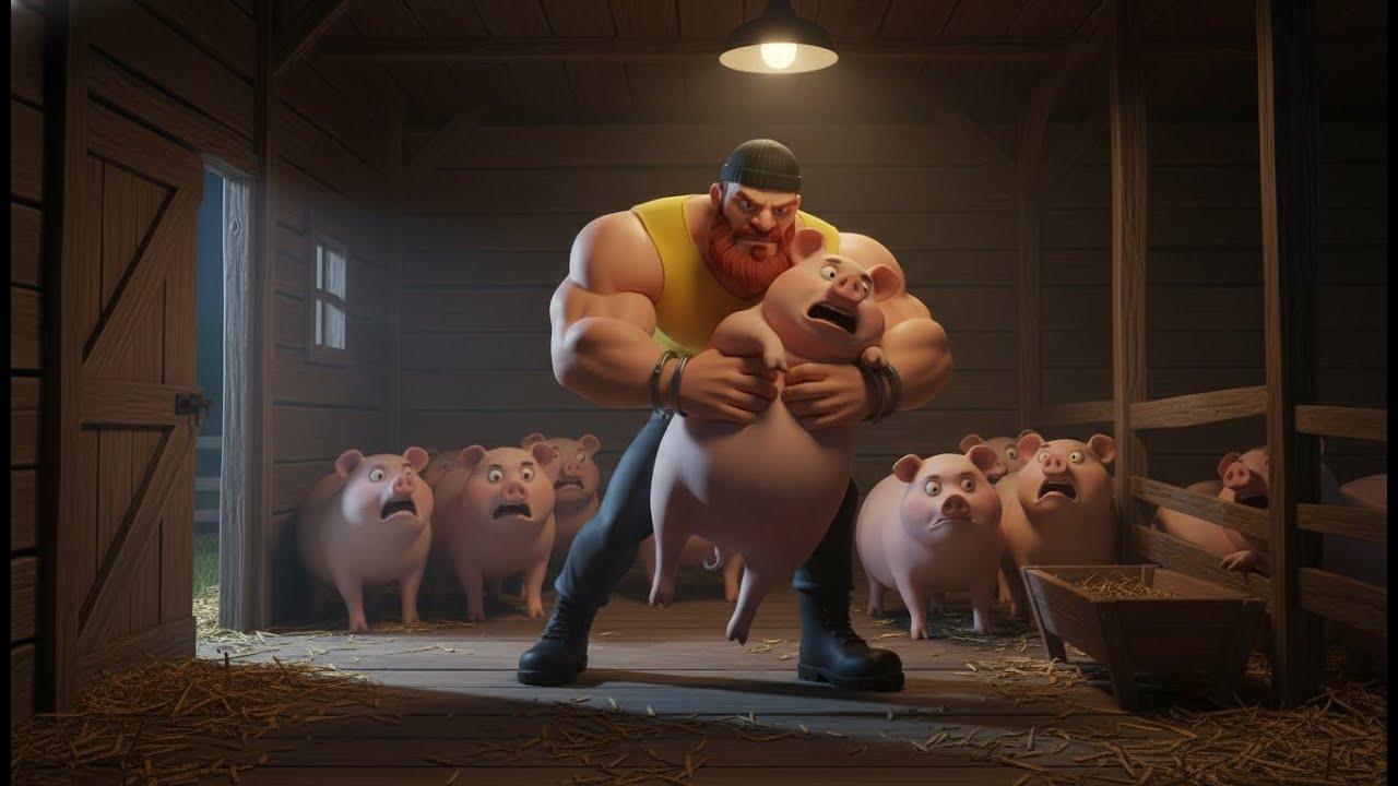 🚨🐄🐑🐎 A Thief Steals All the Animals from Old MacDonald’s Farm | Police Rescue Story 👮‍♂️🚜