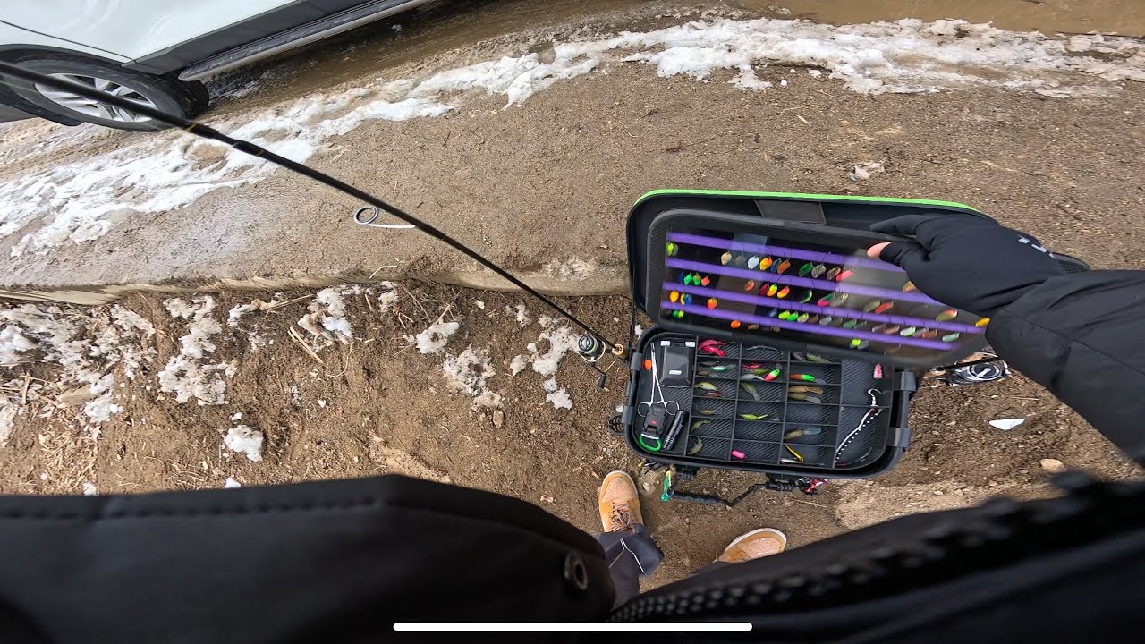 2025년 새해 첫 송어낚시!! 화도 낚시터