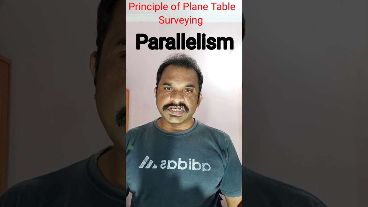 Principle of Plane Table surveying is Parallelism#shorts#