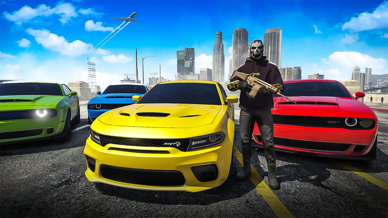 Копы НЕНАВИДЕЛИ мою банду Dodge Demon в GTA 5 RP