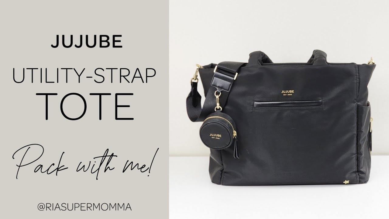 Diaper Bag Packing | JuJuBe UTILITY-STRAP TOTE