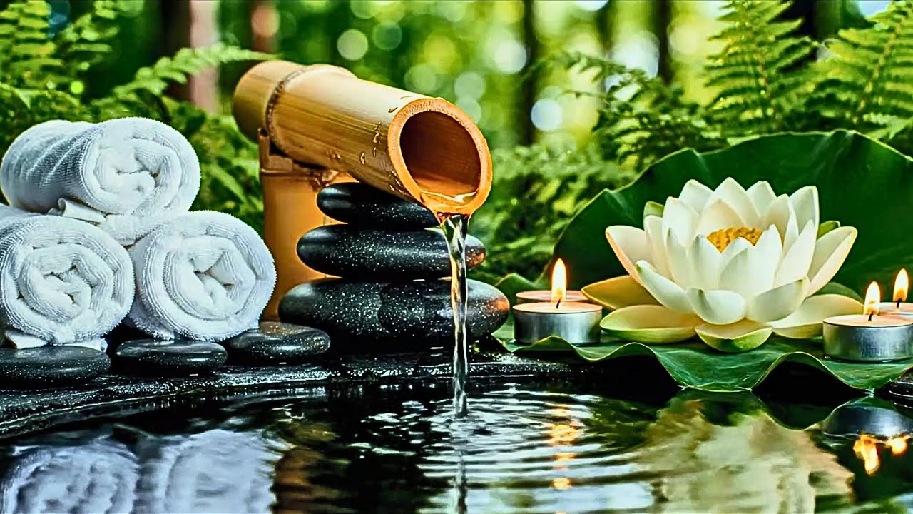 Unwind Your Mind and Sleep 🌿 Bamboo Water Fountain for Deep Relaxation