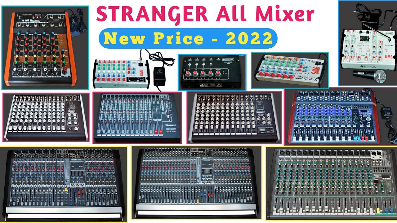 Stranger All Audio Mixer New Price - 2022 | Stranger 12-channel mixer ka kya price hai