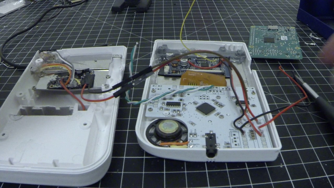 GameBoyPi3 Step 29 Wiring the AIO to pi and power
