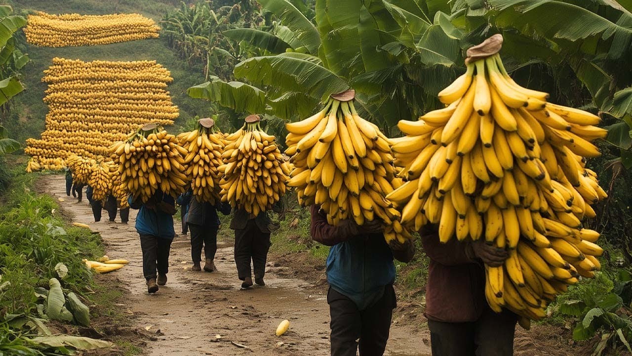 Gli agricoltori cinesi raccolgono in questo modo milioni di tonnellate di frutta tradizionale