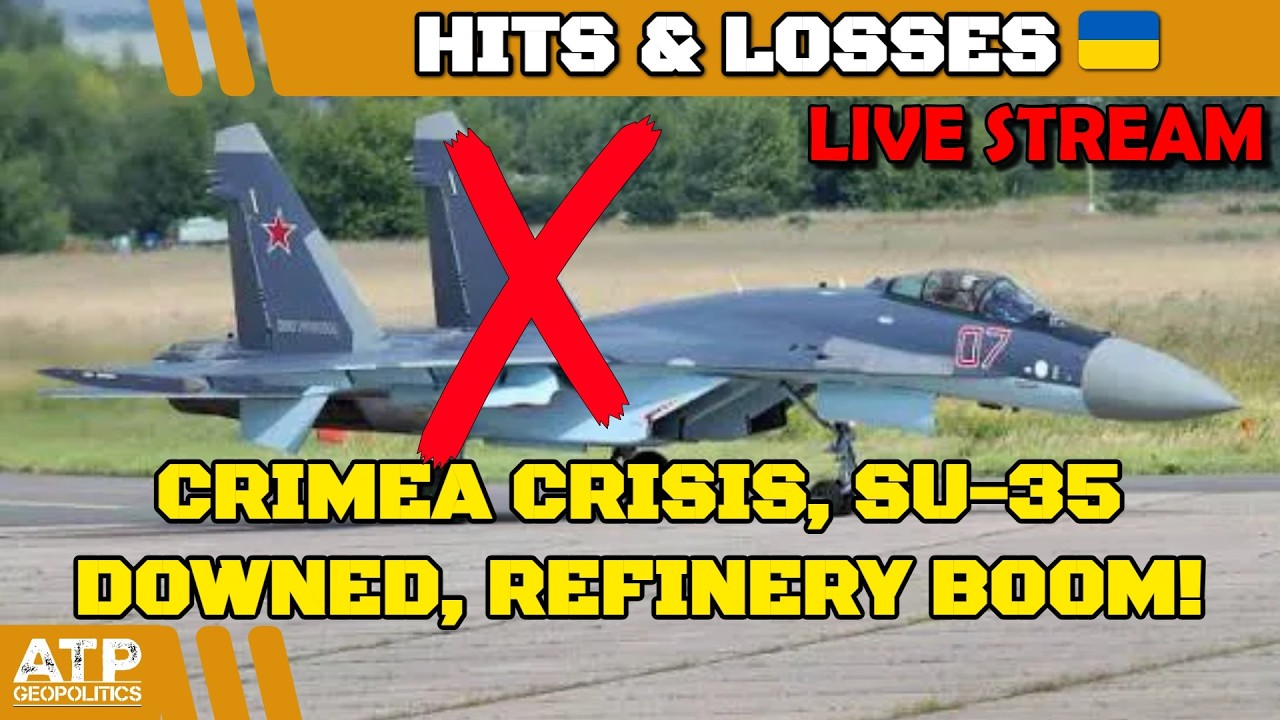 Crimea Crisis, Boat Bonanza, Su-35 Down | Hits & Losses LIVE STREAM | Ukr.  War News Update 20260708