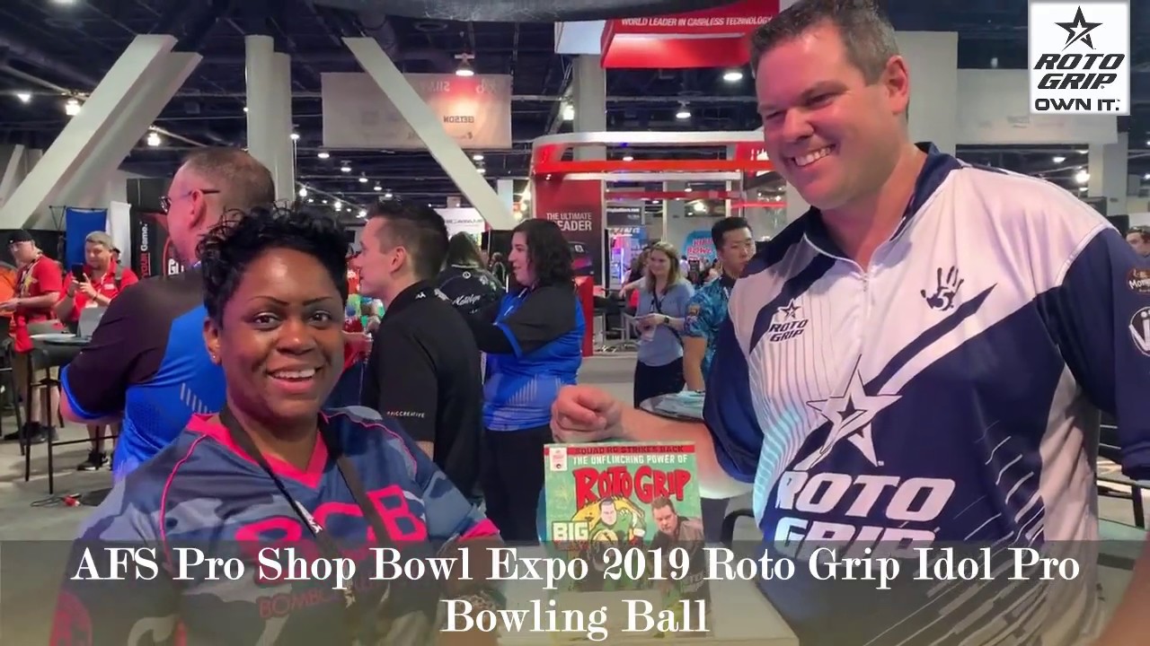 Afsproshop @ Bowl Expo 2019 Roto Grip Idol Pro ball info