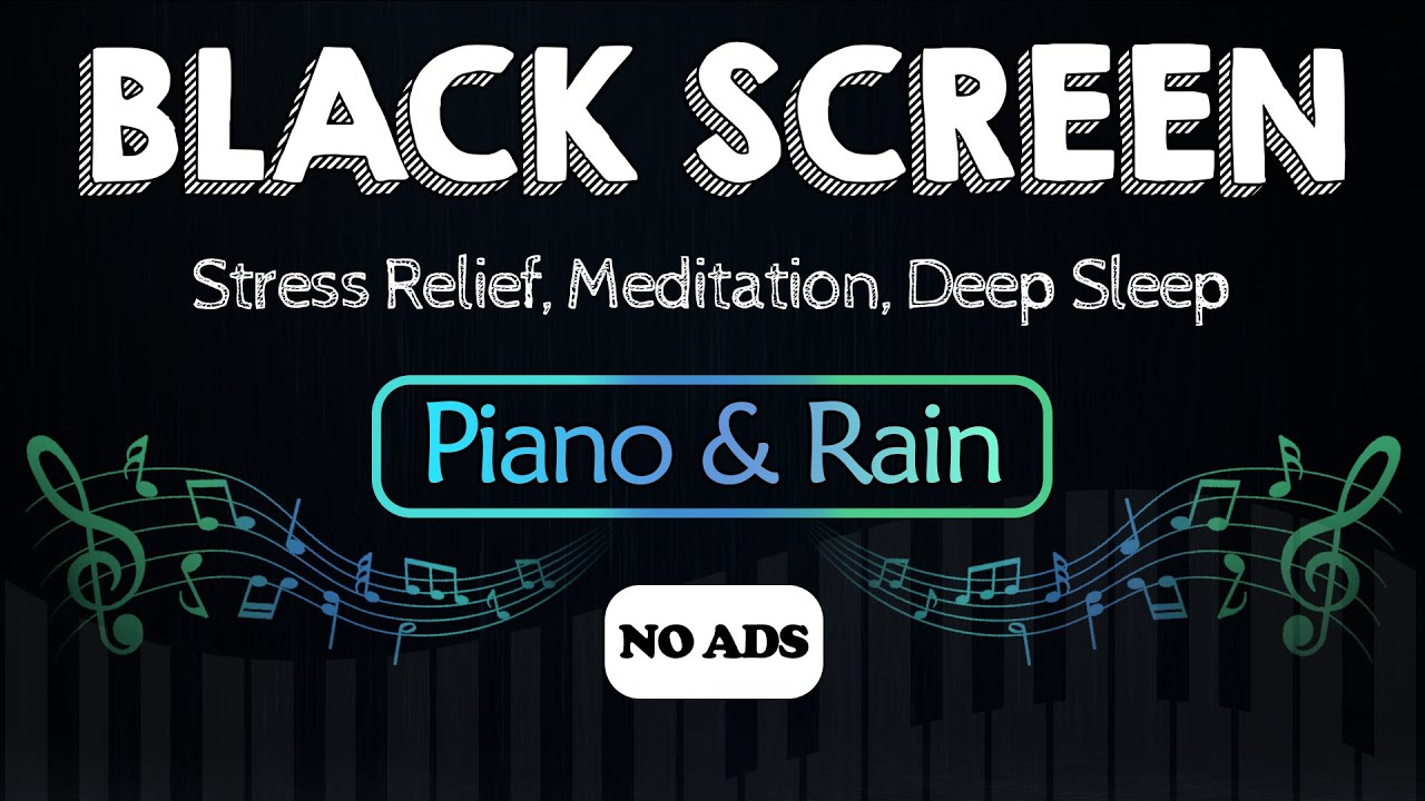 72 Hours Relaxing Sleep Music with Rain Sounds No Mid ADS - Stress Relief, Meditation, Deep Sleep
