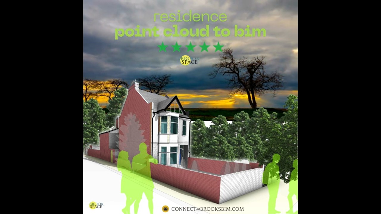 UK Residence Point cloud Scan to Revit BIM As- built #revitbim #pointcloudscan #buildingplans