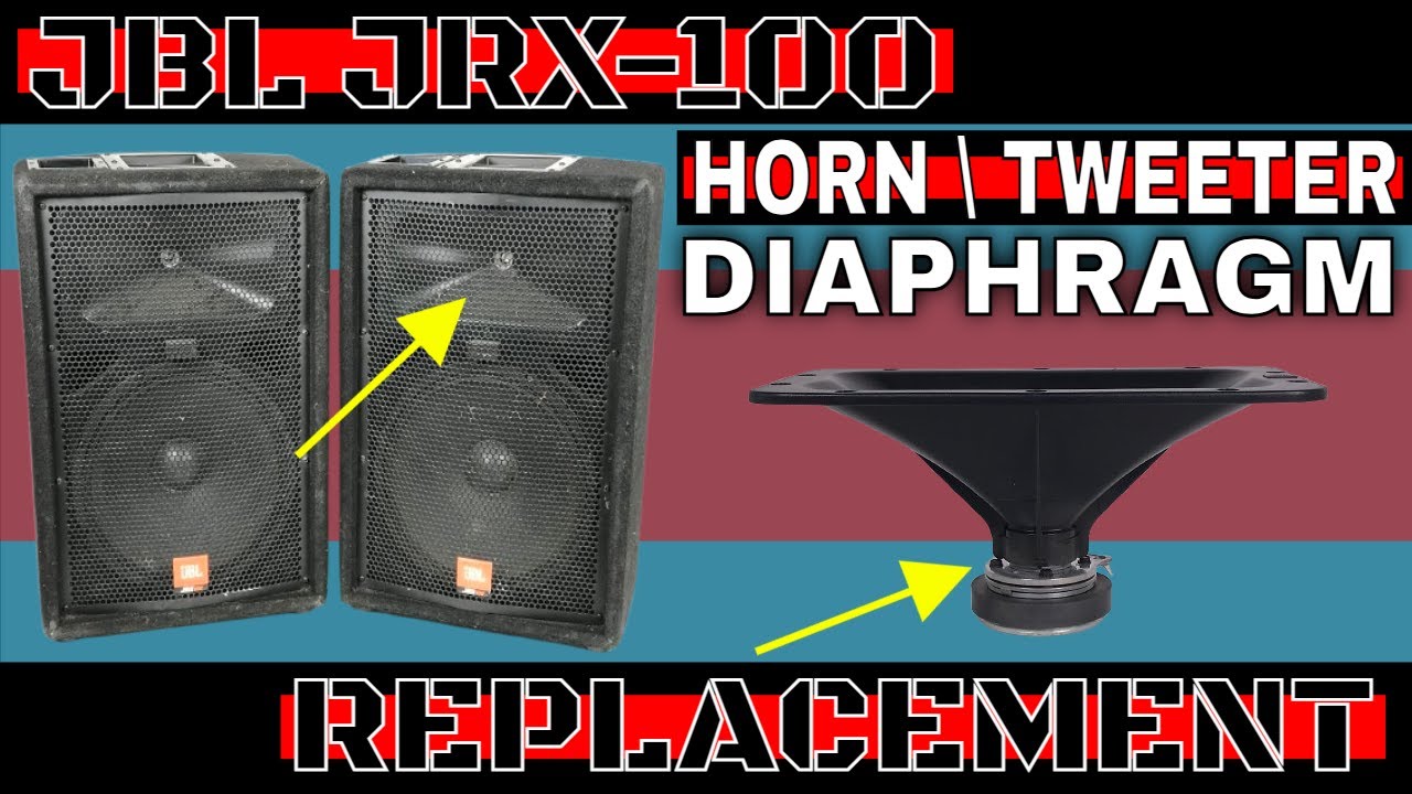 JBL JRX100 Horn / Tweeter Diaphragm Replacement JOATD