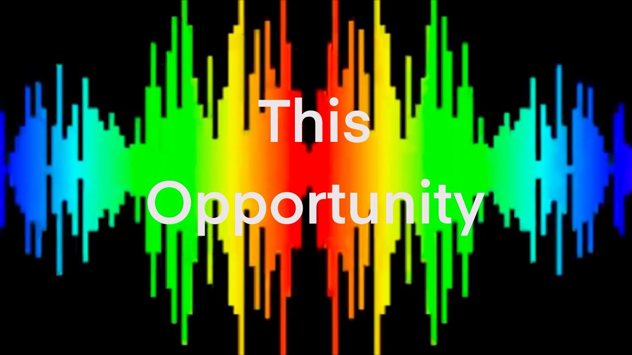 This Opportunity Visualized Audio | Original Song by @Tynado | Radiadict