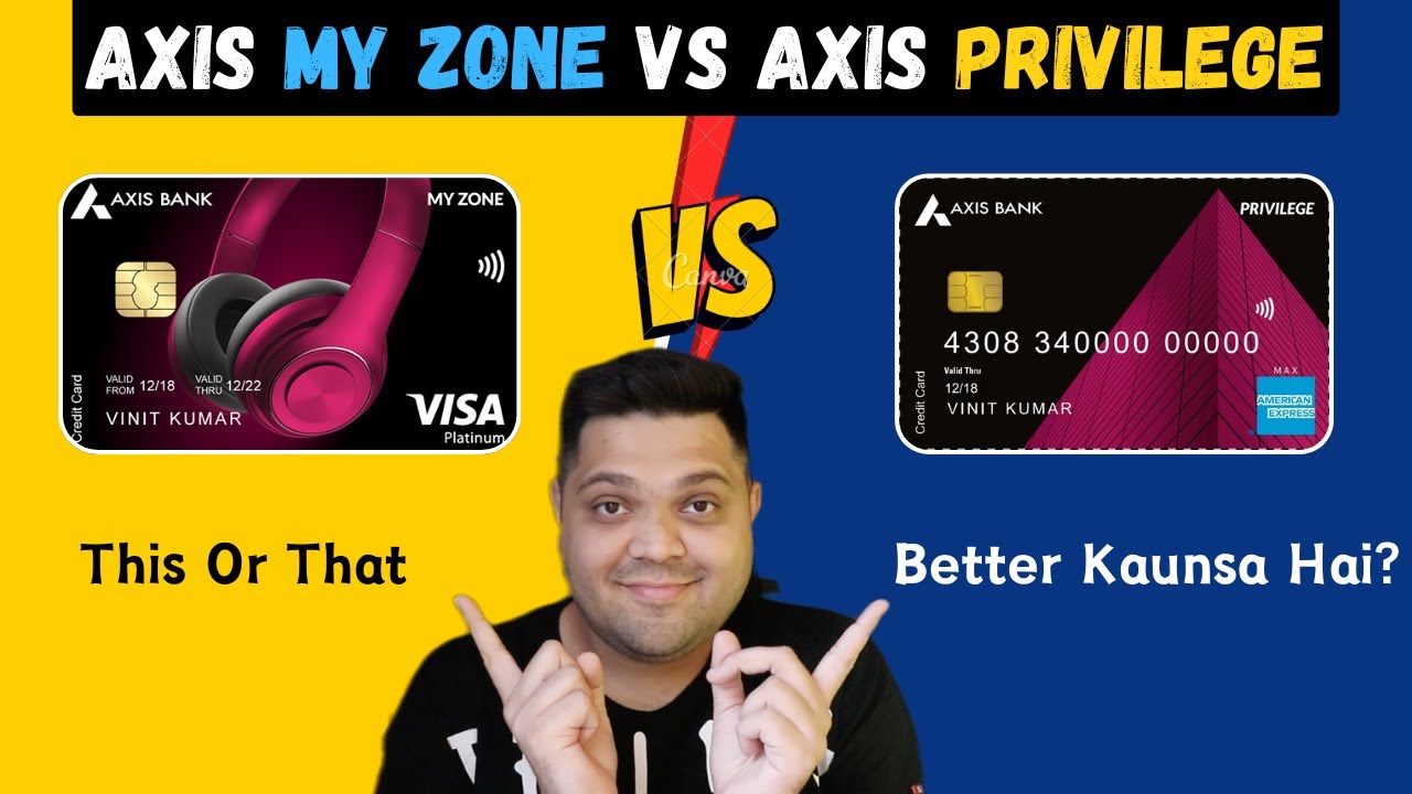 Axis Privilege vs Axis My Zone Credit Card &ndash; Full Comparison 2026 (Winner Inside!)