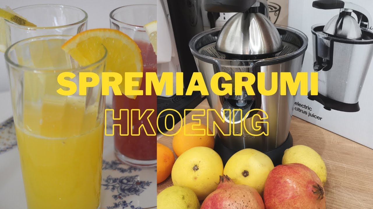 Spremiagrumi HKoenig recensione