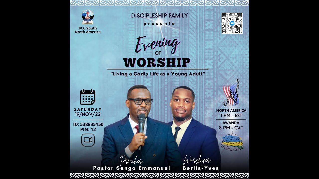 Living a Godly life as a Young Adult With  Pastor Senga Emmanuel