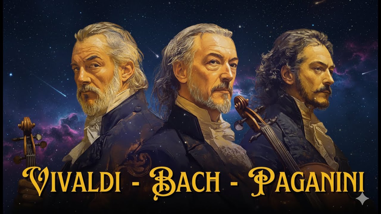The Souls of Strings: Vivaldi, Bach, & Paganini | The Greatest Violin Masterpieces