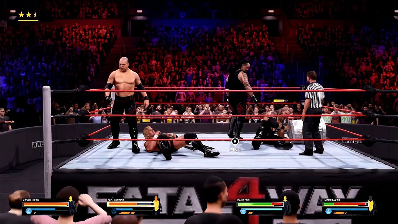 WWE Fatal 4 Way 2010 IC Title Match