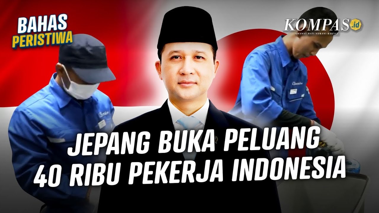 Jepang Butuh 40 Ribu Pekerja Indonesia dan Siapkan Program Magang