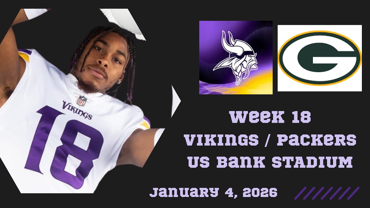 Vikings United Pregame Show - Sunday January 4 Minnesota Vikings vs. Green Bay Packers