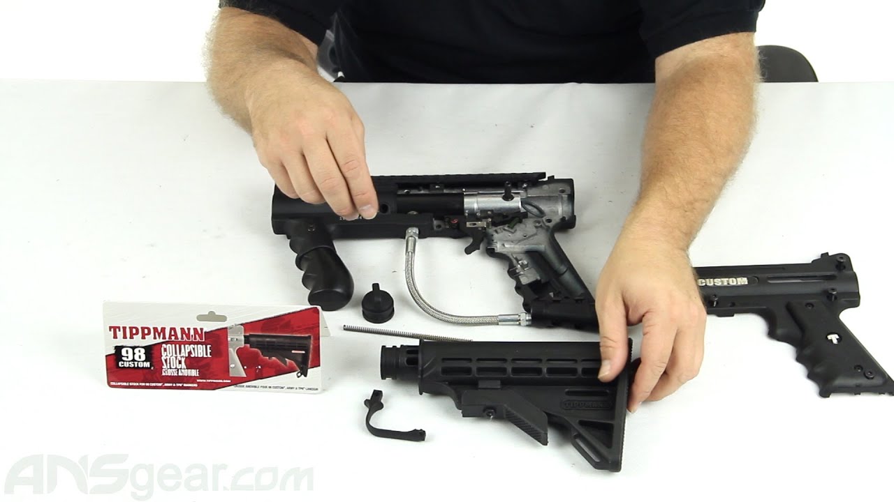 Tippmann 98 Custom Collapsible Stock Kit - Review
