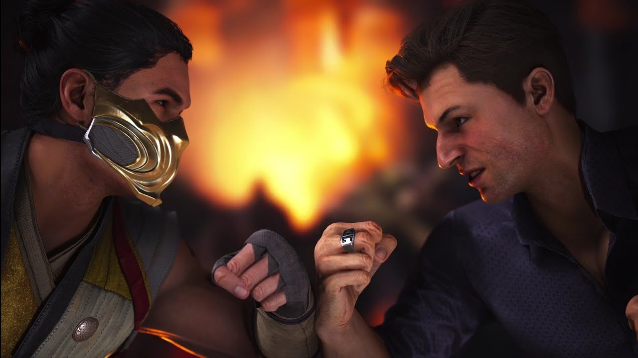 Mortal Kombat 1 - Scorpion Vs Johnny Cage - Very Hard