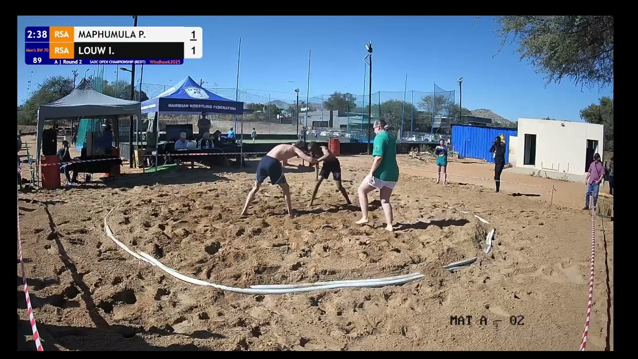 2025 wrcs u20 089 maphumula p rsa louw i rsa men's bw 70