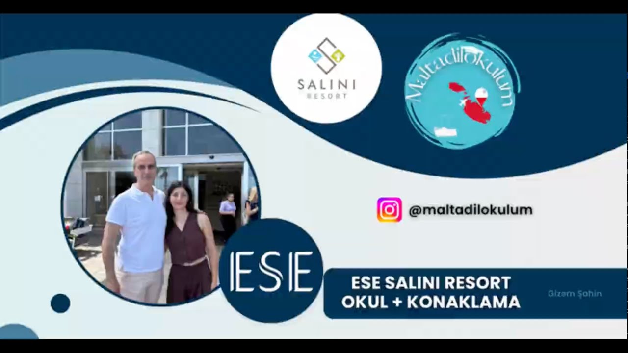 🇲🇹 18 Yaş Altı İngilizce Kampı | ESE Salini Resort'ta Neler Var?