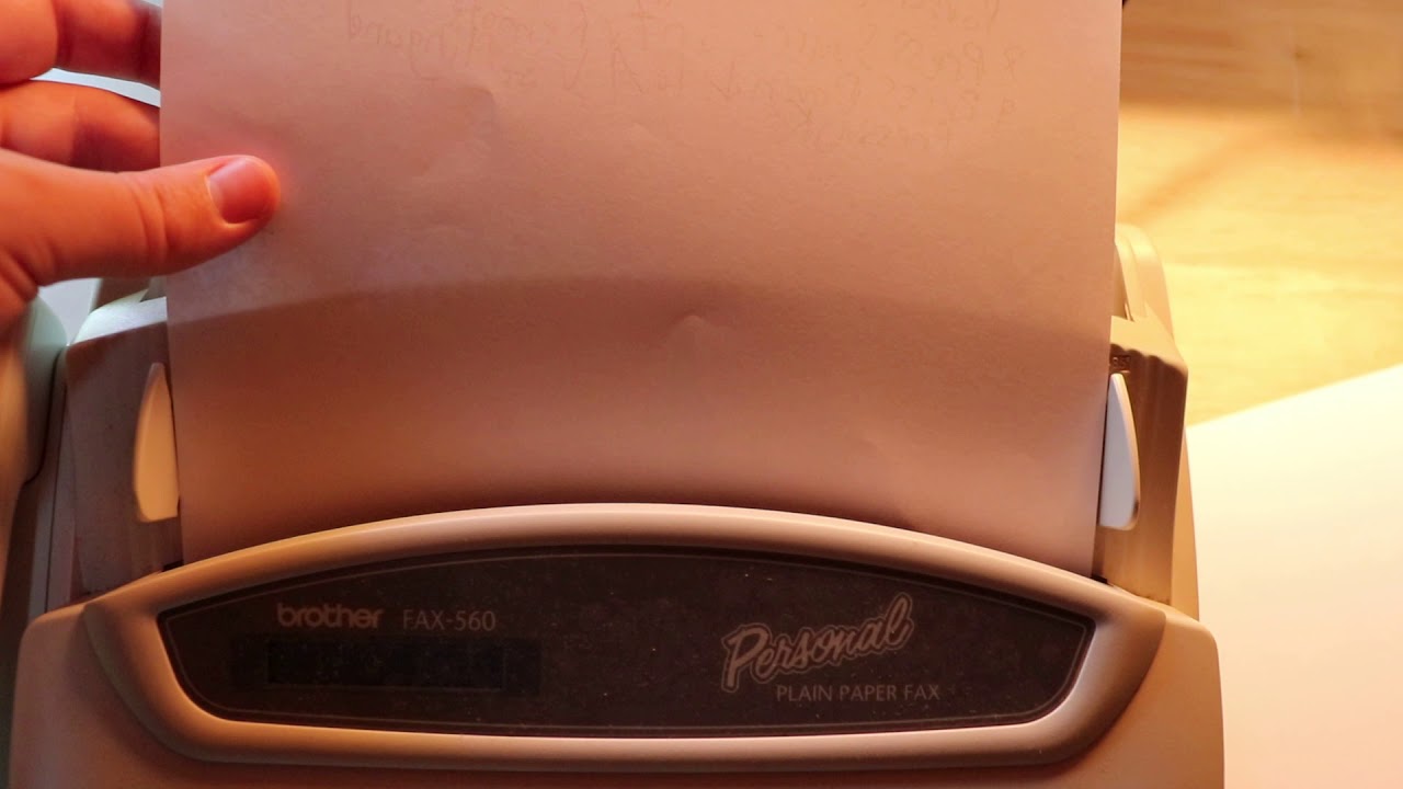 Old Technology Review of Brother Fax -560