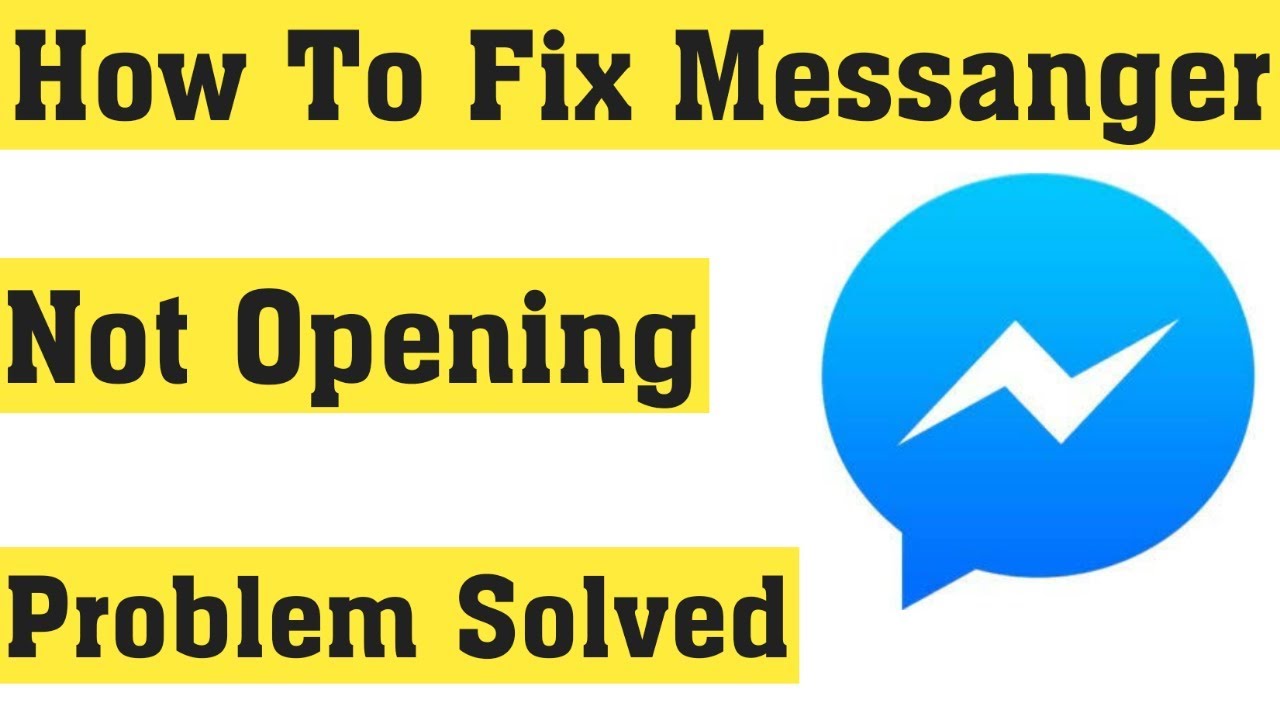 How To Fix Facebook Messenger Not Open Problem Solved || Fix Messenger Not Working Problem Android