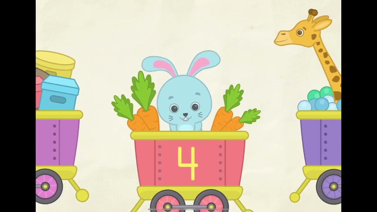 Bimi Boo Learn Numbers Counting For Kids 1-10 Educational Video for Toddlers
