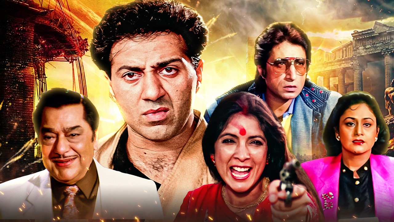 Sunny Deol Blockbuster Action Hit Film - Veerta 4K Full Movie (HD) | Jaya Prada, Prem Chopra