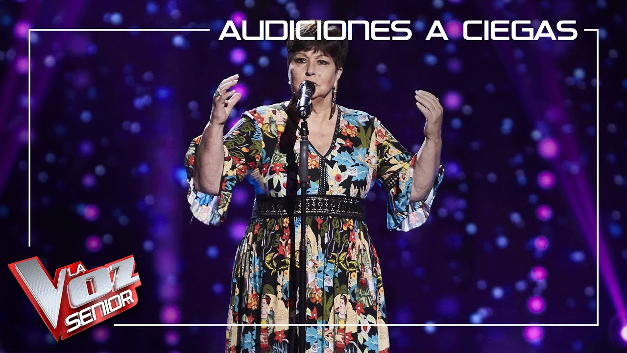 Pilarín de España canta 'Cómo han pasado los años' | Audiciones a ciegas | La Voz Senior 2022