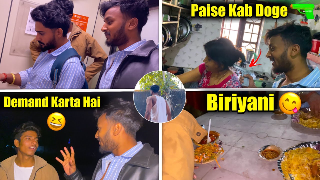 Biriyani party 😋 bhaiya log ka Samne demand Karta Hai 😂