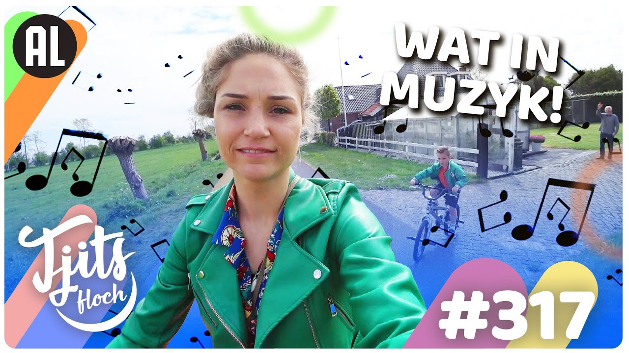 FIETSEN met KINDEREN ( Naar OPA) // Tjits Vlog #317