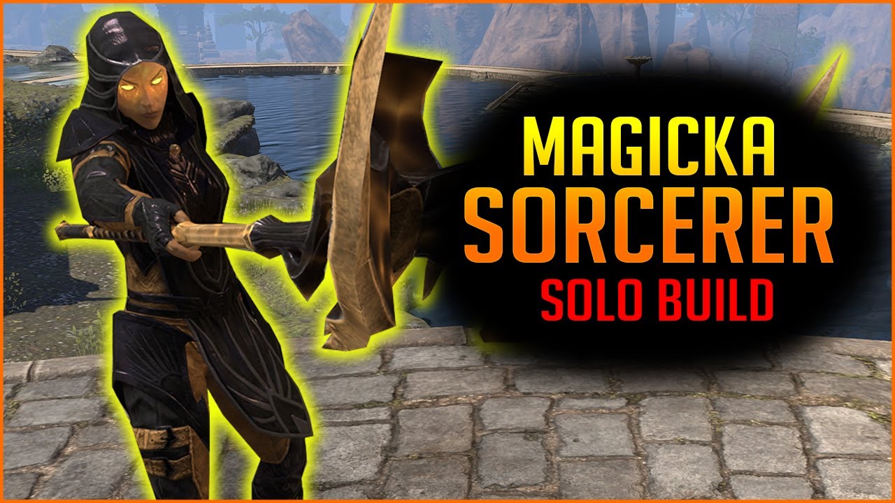 Powerful SOLO Sorcerer Build for ESO (Elder Scrolls Online) - 🧙Magicka Sorcerer🧙
