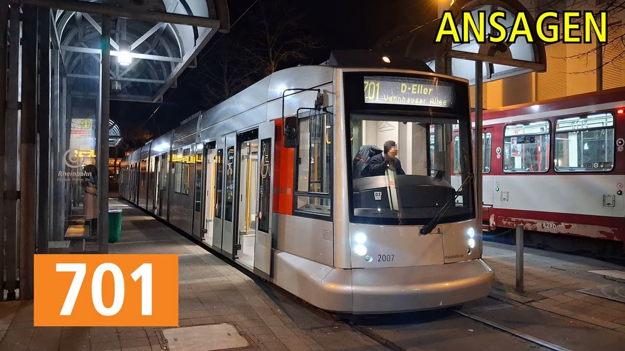 [Rheinbahn] Ansagen der Linie 701 (Kinderansagen)